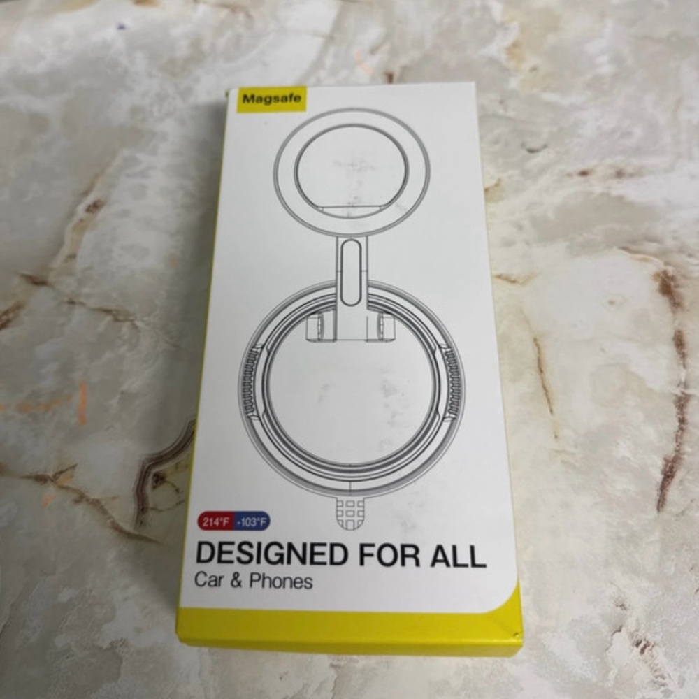 Silver Phone Holder